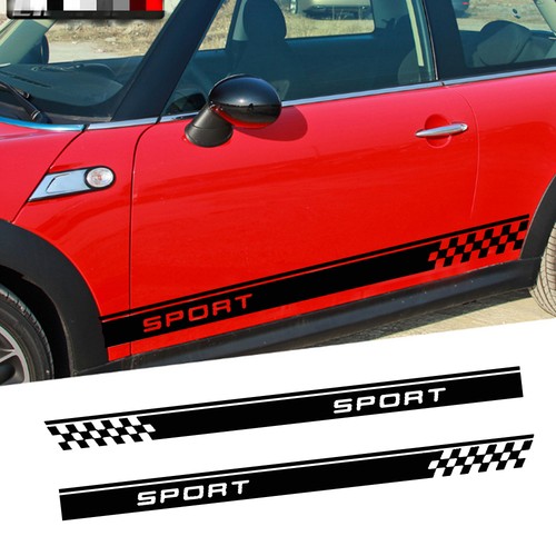 Racing plaid car door - racing,