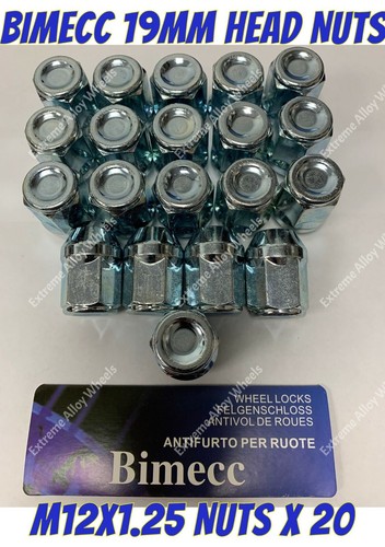 Alloy wheel bimecc nuts 20 - wheel,